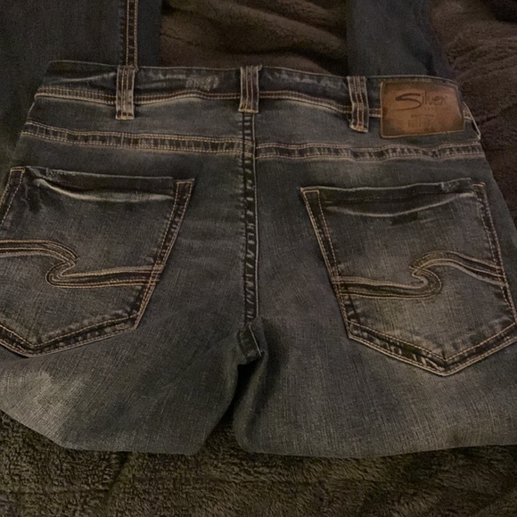Worn twice Mens Silver brand Jeans - Picture 5 of 10